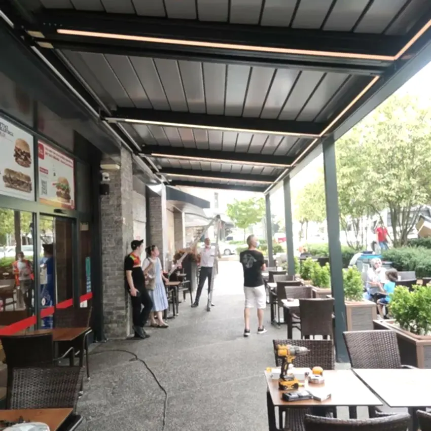 Bioklimatik Tente 5 Bioklimatik Cati 9